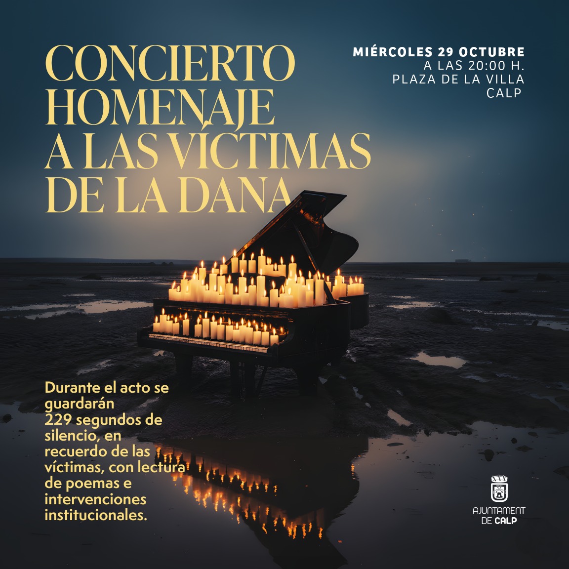 Cartel Homenaje DANA RRSS cuadrado